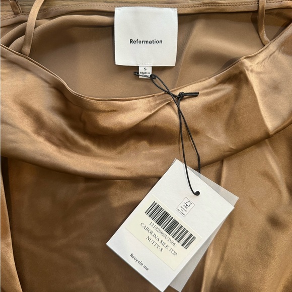 Reformation Carolina Silk Top - Picture 6 of 6